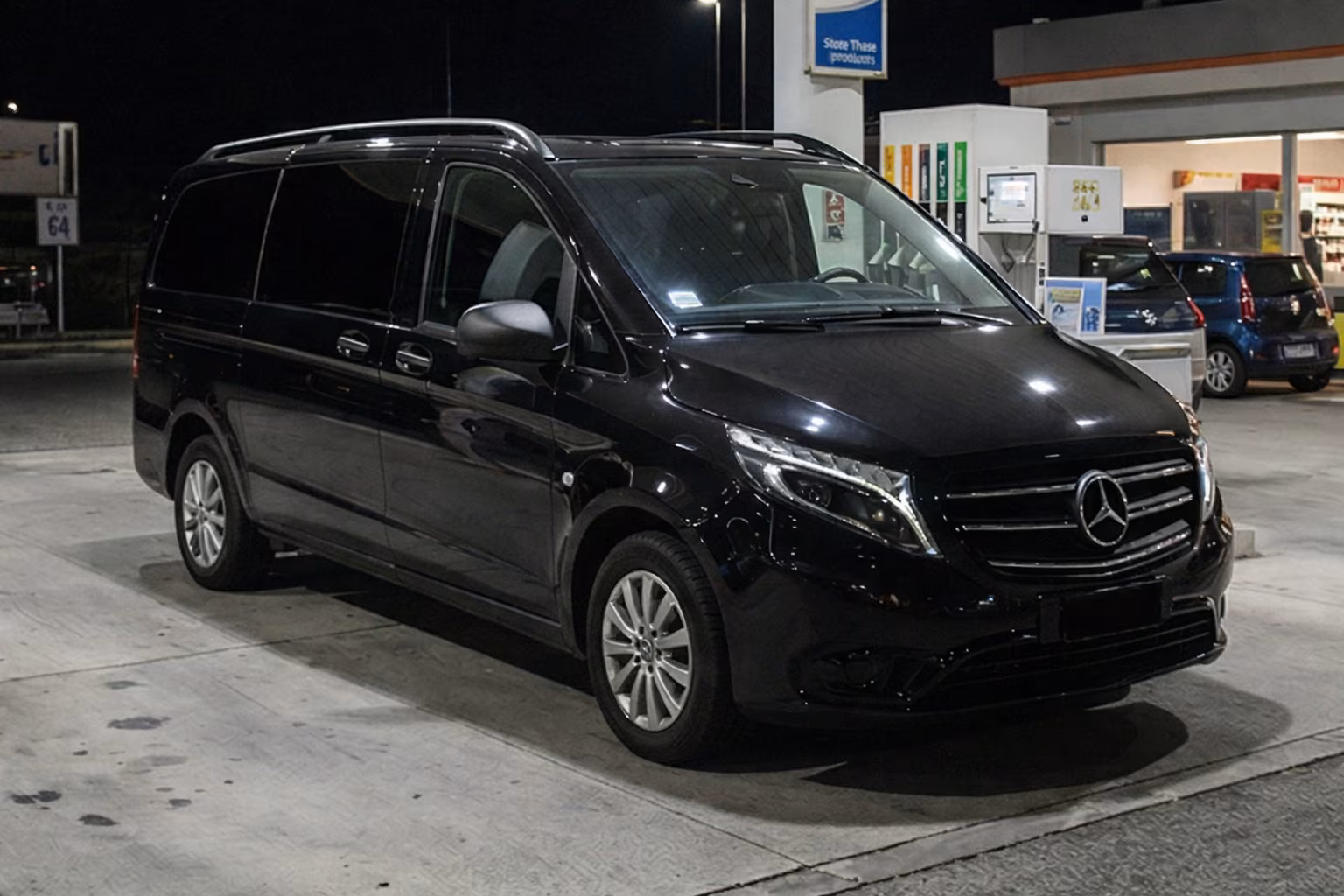 Vito interior dashboard